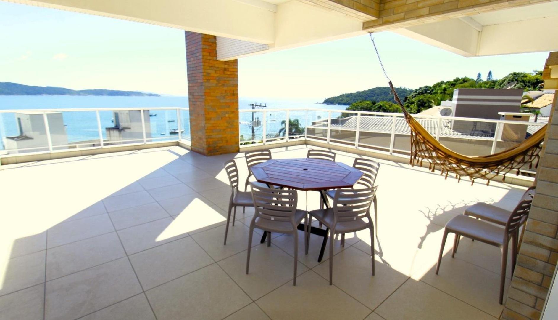 1083 - Apartamento Com Vista Para O Mar Em Bombinhas Exterior foto